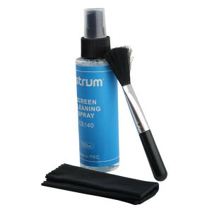 Set de curățare display LCD 3 în 1 Astrum CS140, lichid 100 ml | pânză | perie 119426968 - Astrum