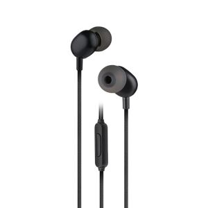 Astrum EB170 schwarze kabelgebundene In-Ear-Kopfhörer mit Mikrofon - Astrum