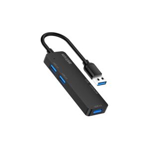 Astrum 1xUSB3.0, 2xUSB2.0, 1xSD, 1xTF HUB s USB konektorom čierny UH020 119427856 - Astrum