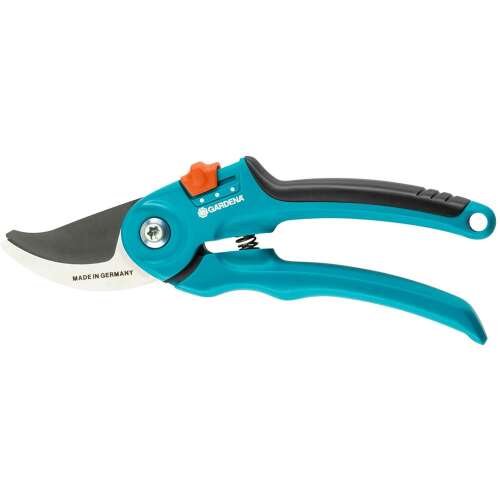 Gardena B/S-M pruning shears, blue and black, made in Germany
