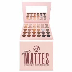 Palette mit 30 matten Lidschatten, W7, Just Mattes, Vegan, 27 g 119428309 - W7