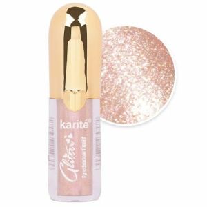 Flüssiger Lidschatten mit Glitzer, Karite, Glitter, 02, 4 g 119429282 - Lidschatten