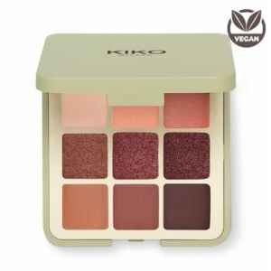 Lidschattenpalette, Kiko Milano, Green Me, 102 Feisty Saffron, Vegan, 9 Farben 119429607 - Lidschatten