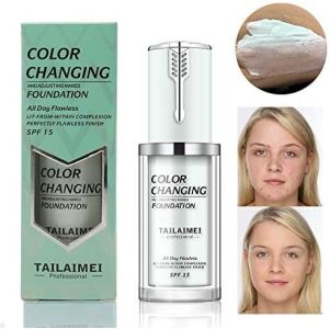 Fond de ten, Pentru Toate Tipurile de Ten, TLM, Color Changing, Green, 40 ml 119429637 - Primer