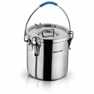 Hascevher - 17 Literes Rozsdamentes Acél Ételhordó Badella