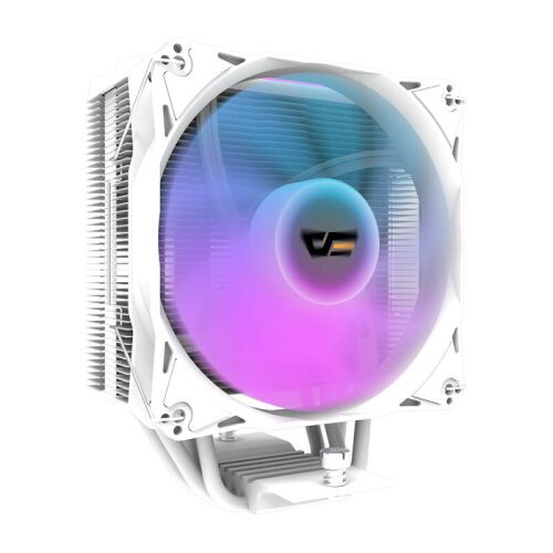 Darkflash Z4 PRO MIST Fehér CPU Hűtő ARGB Ventilátorral