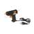 Glue gun, 15W, 7mm, black, orange, electric, hot glue gun, glue stick, crafts, DIY, projects