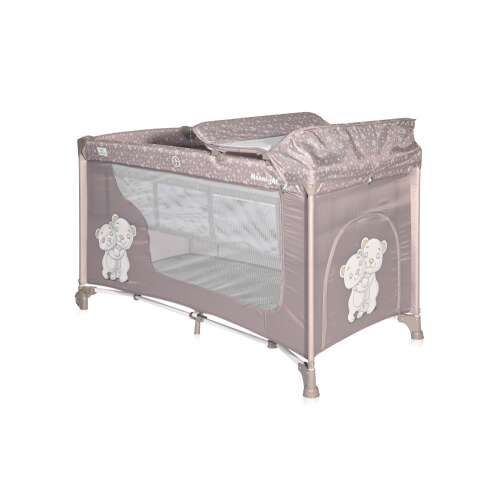 Lorelli Moonlight 2 multifunkciós Utazóágy - String Hug #bézs