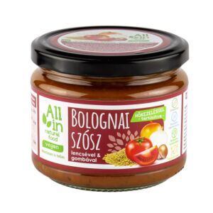 All in bolognai szósz lencsével és gombával 250 g 125275210 - Zöldségkrém