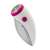 Esperanza Fluffy fabric shaver, white and pink