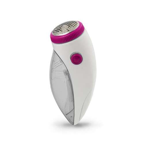 Esperanza Fluffy fabric shaver, white and pink