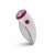 Esperanza Fluffy fabric shaver, white and pink