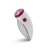 Esperanza Fluffy fabric shaver, white and pink