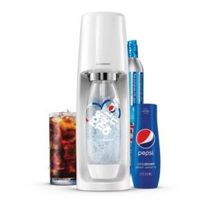 Sodastream Soda Maschine pack SPIRIT WHITE PEPSI MEGAPACK 40945069 Wassersprudler