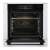 Gorenje BPSA6747A08BG Einbauofen, schwarz, offene Tür, Innenansicht