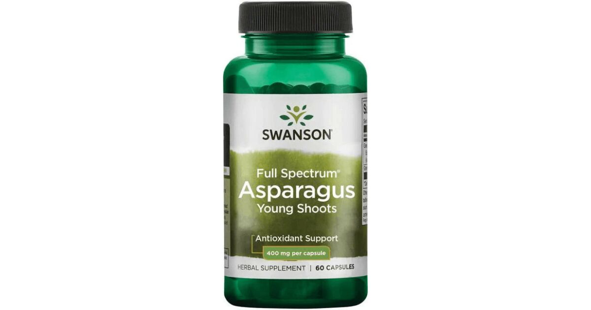 Full Spectrum Asparagus Young Shoots, 400mg - 60 caps main image 1