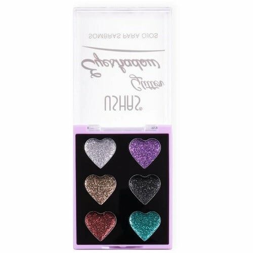 Glitzer-Make-up-Palette, Ushas, 6 Farben, 03, 9 g 119495118