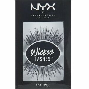 Gene false NYX Professional Makeup Wicked Lashes, Fatal, 1 pereche - Gene false