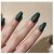Set 24 unghii false, cu adeziv inclus, Technic, False Nails, Squareletto, Evergreen 119495193