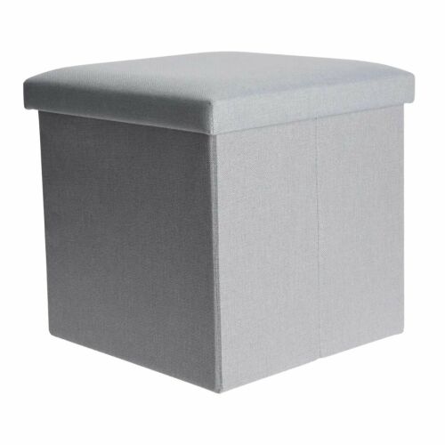 Klapphocker mit Stauraum – Storage Solutions®, Boxtyp, Ottomane, Lackfarbe, 38x38x38 cm 119495550