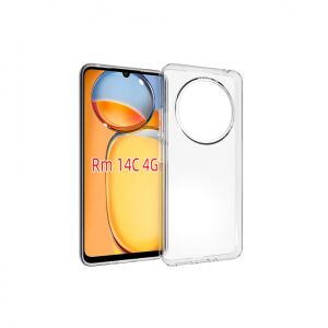 Xiaomi Redmi 14C vékony átlátszó szilikon telefontok, védi a telefont a kisebb ütésektől és karcolásoktól - Cellect