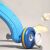 Pepita FLY Interactive Walker with sound and light effects, blue, close-up of the wheels