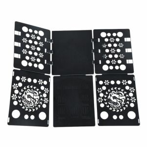 Verpacktes und gefaltetes System RENTAI Kleidung, 59,5x23x0,2 cm, schwarz 119497064