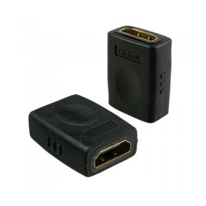 Astrum PA260 HDMI Buchse - HDMI Buchse Adapter mit 24K Goldbeschichtung schwarz (passiv) 119499910 - Astrum
