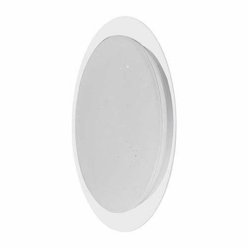Reduced in value - V-TAC 2114741 LED CCT Ceiling light fitting with glow effect trim 40W 465x75mm IP20 #white
