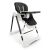 Nukido Elite Black High Chair angled view