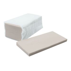 Kéztörlő 1 rétegű V hajtogatású 200 lap/csomag lapméret: 21 x 25cm Bluering® natúr 119500933 - Papírtörlő