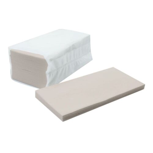 Kéztörlő 1 rétegű V hajtogatású 200 lap/csomag lapméret: 21 x 25cm Bluering® natúr 119500933