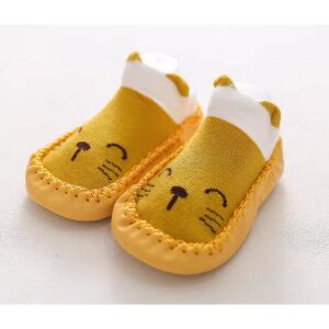 Csúszásgátlós babacipő, puha talpú babazokni - cicás-13 cm 119522807 - Puhatalpú cipő, kocsicipő