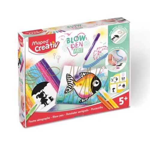 Maped Creativ fújós filctoll készlet - Blow Pen Art