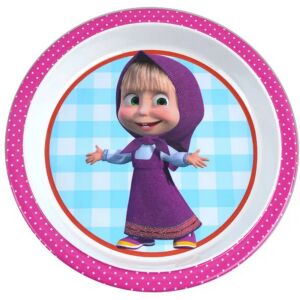 Masha és a medve tányér -  21,5 cm