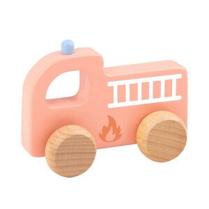 Színes fa tűzoltóautó - Tooky Toys