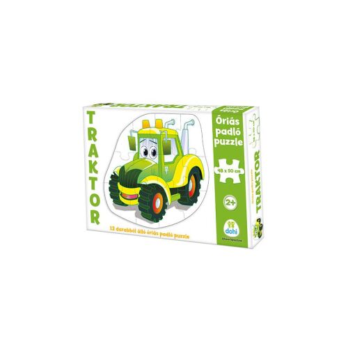 Óriás padló puzzle  - Dohány Toys - Traktor 119523033