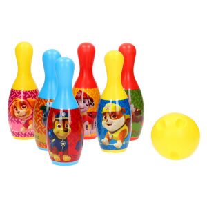 Mozgásfejlesztő bowling szett, tekejáték - Mancs Őrjárat - 7 darabos