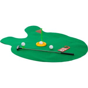 Toalett mini golf játékszett