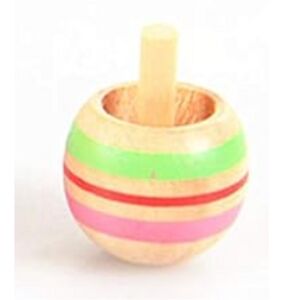 Tippe Top fából készült varázspörgettyű 3 féle méretben-Kicsi