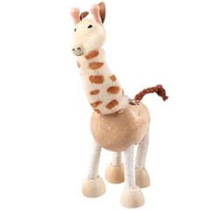 Montessori natúr fa játék - zsiráf