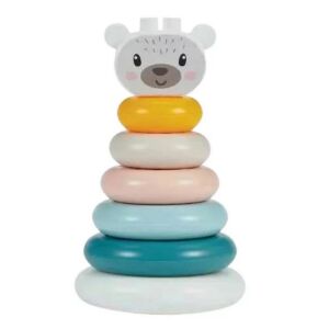 Készségfejlesztő piramis építőjáték