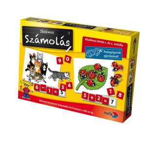 Játékos számolás- oktató társasjáték - Noris