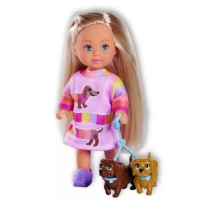 Evi Love baba kutyákkal játékszett