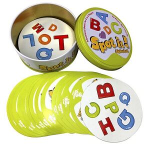 Spot It Dobble - társasjáték a figyelem fejlesztésére - Betűk
