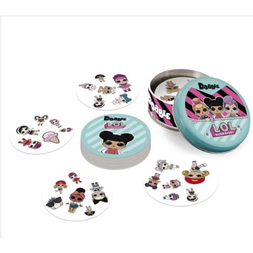 Spot It Dobble - társasjáték a figyelem fejlesztésére - Lol babák 119523441