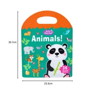 Első matricásfüzetem  - sorozat (fejlesztő játék) - Állatok