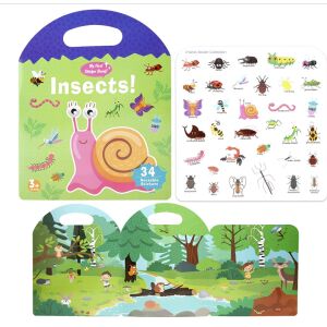 Első matricásfüzetem  - sorozat (fejlesztő játék) - A mező állatai