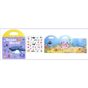 Első matricásfüzetem  - sorozat (fejlesztő játék) - Az óceán világa
