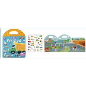 Első matricásfüzetem  - sorozat (fejlesztő játék) - Járművek